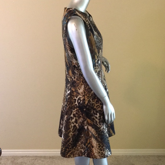 Jennifer Lopez Animal Leopard Fit & Flare … - Picture 10 of 14